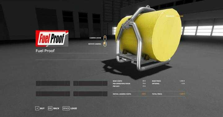 FS19 – Fuel Proof V1