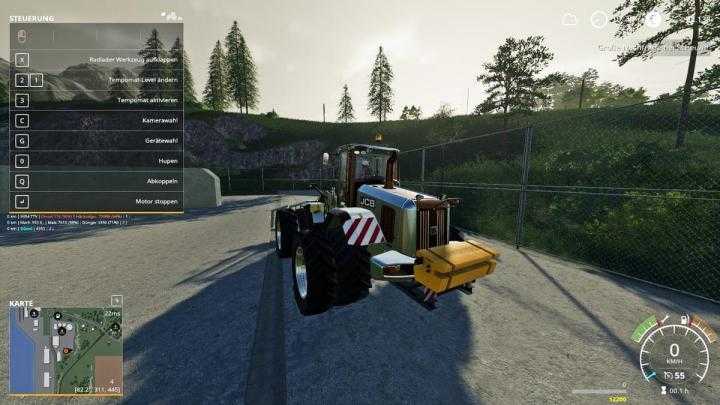 FS19 – Gewicht Fur Jcb Radlader 1 Bis 5 Tonnen V1