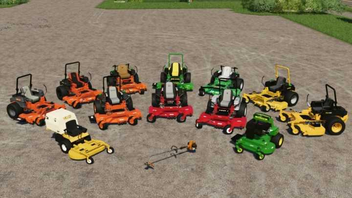 Giant Mower Pack V1.0 FS19