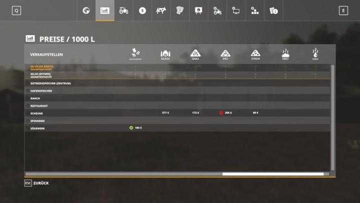 FS19 – Стандартные иконки фруктов Giants + V1 - Mody-FS.ru