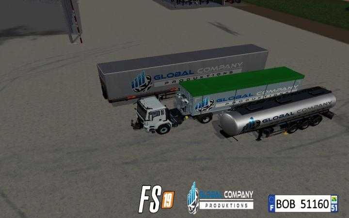 FS19 – Global Company Productions Trailers Pack V2