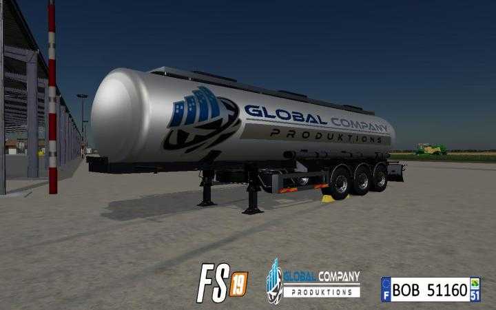FS19 – Global Company Productions Trailers Pack V2