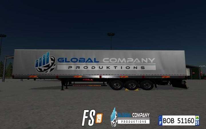 FS19 – Global Company Productions Trailers Pack V2