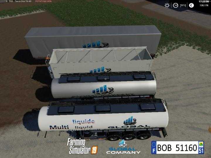 FS19 – Global Company Trailers Pack