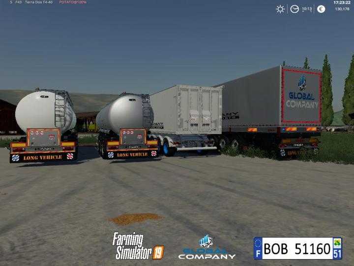 FS19 – Global Company Trailers Pack