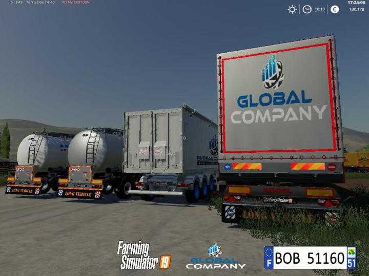 FS19 – Global Company Trailers Pack