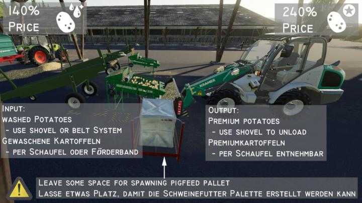 FS19 – Globalcompany – Potatosorter V1