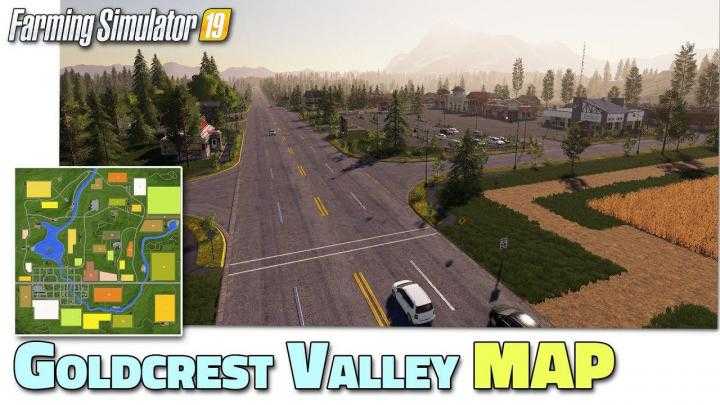 FS19 – Goldcrest Valley Map V2.01