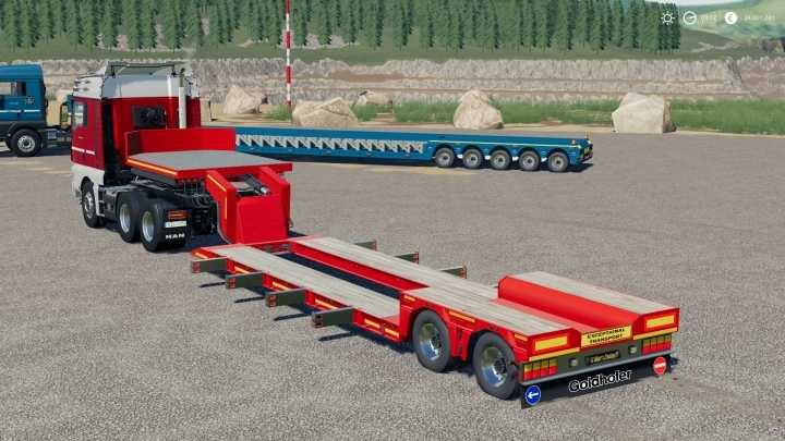 Goldhofer 2 Axle Low Loader V1.0 FS19