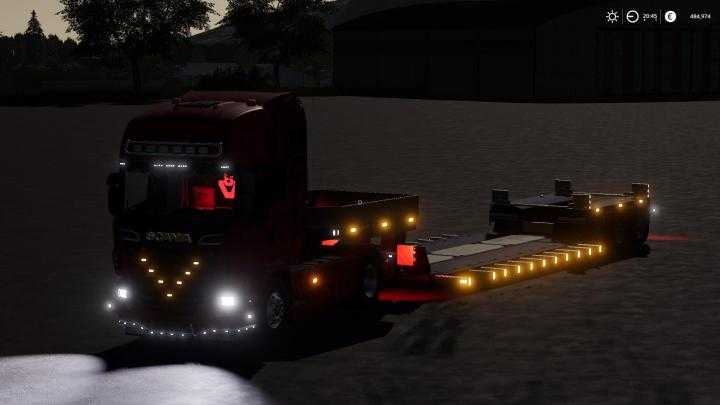 FS19 – Goldhofer Low Loader With Extensions V1