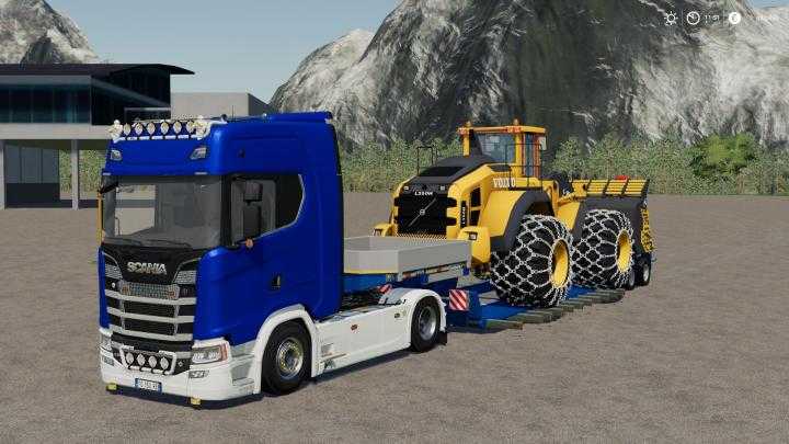 FS19 – Goldhofer Low Loader With Extensions V1