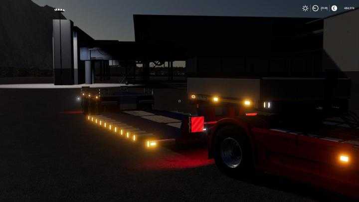 FS19 – Goldhofer Low Loader With Extensions V1