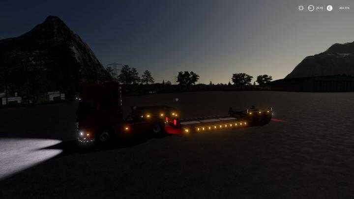 FS19 – Goldhofer Low Loader With Extensions V1