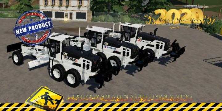 FS19 – Grader Cat M140 Awd V1.5