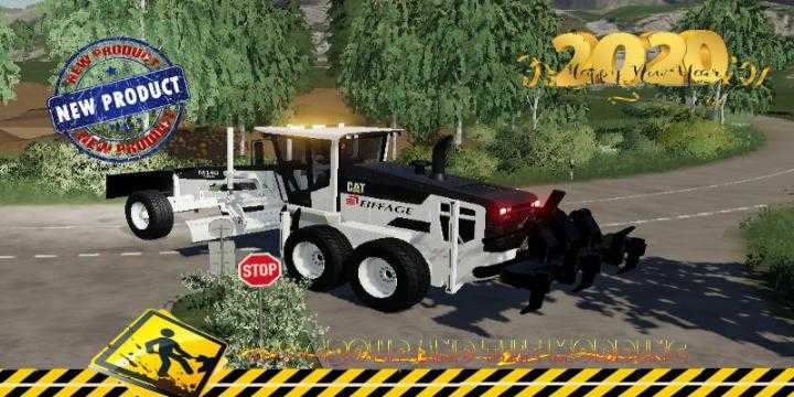 FS19 – Grader Cat M140 Awd V1.5