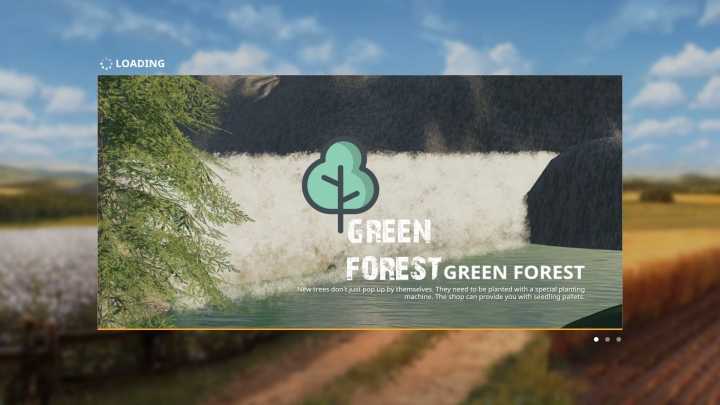 Green Forest Map V1.0 FS19