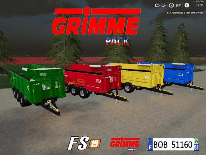 FS19 – Grimme Pack V1.1