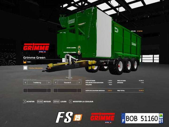 FS19 – Grimme Pack V1.1