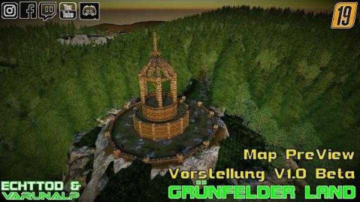 FS19 – Grunfelder Land Map Beta