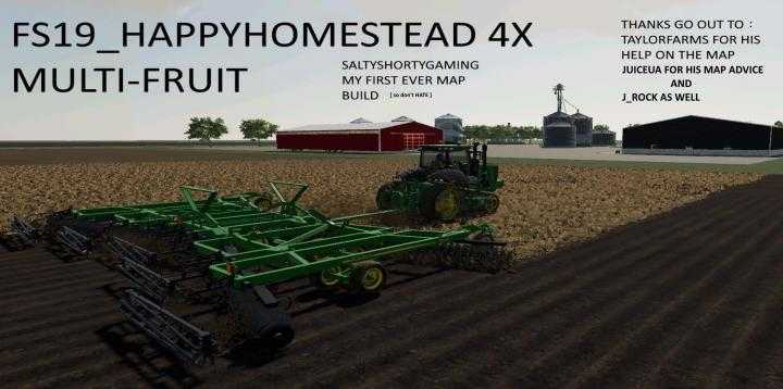 FS19 – Happyhomestead Map V1.2