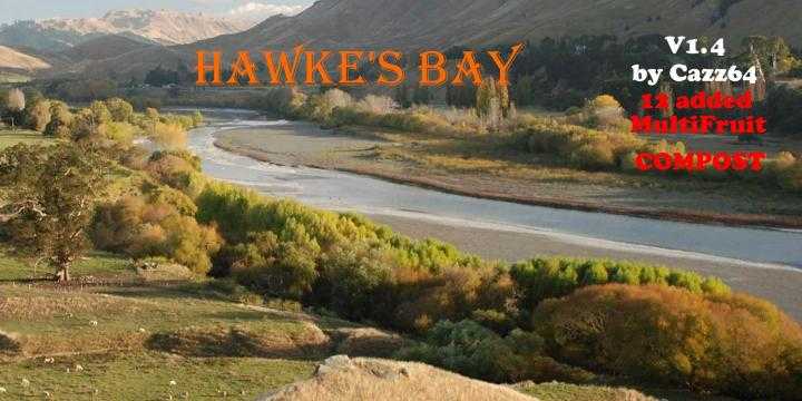 FS19 – Hawkes Bay Nz Map V1.4