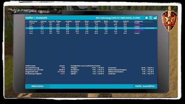 FS19 – Helper Advanced V1.9.0.9