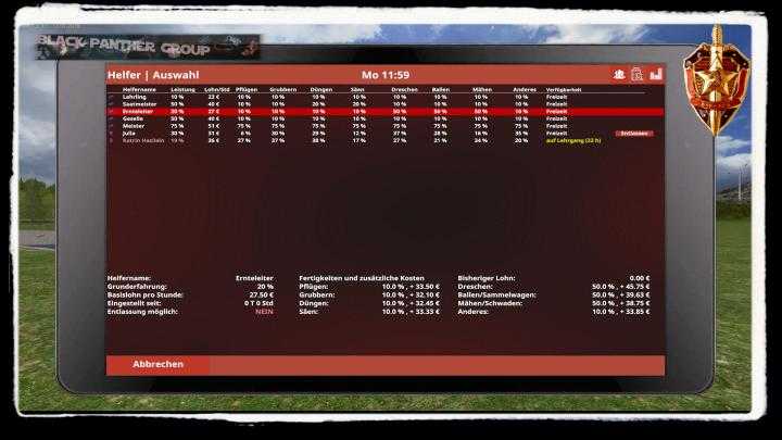 FS19 – Helper Advanced V1.9.0.9