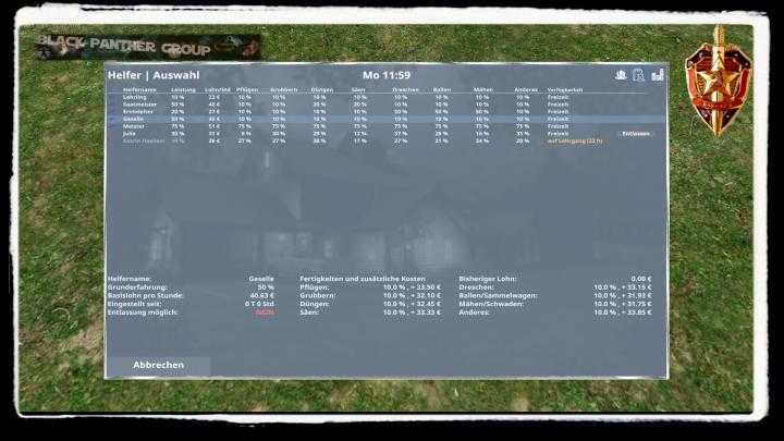 FS19 – Helper Advanced V1.9.0.9