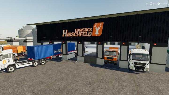 FS19 – Hirschfeld Logistics Globalmarket V1