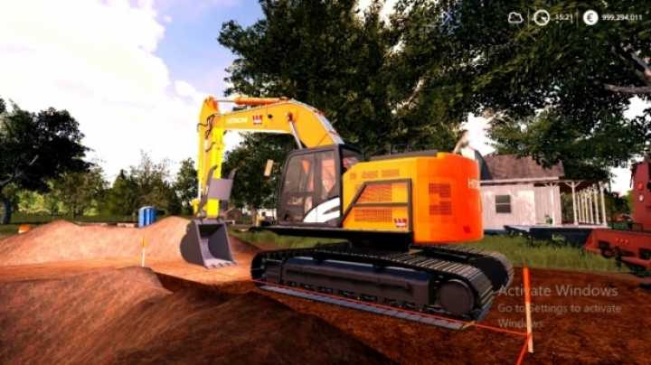 Hitachi 350 Fuller V1.0 FS19 - Mody-FS.ru