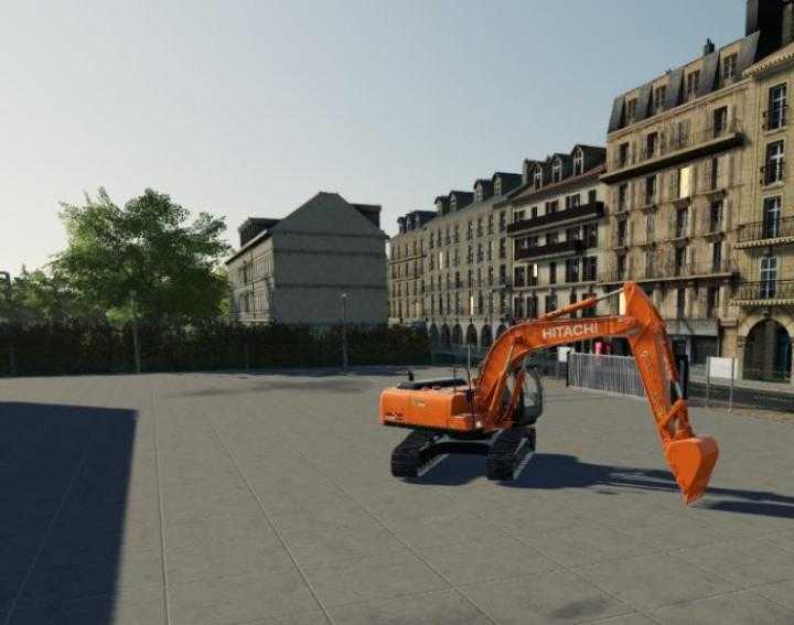 FS19 – Hitachi Zx200 V0.9