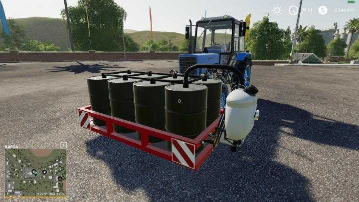 FS19 – Homemade Front Tank V1.0.1.0