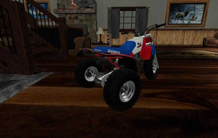 FS19 – Honda Atc 200X 1984 V1