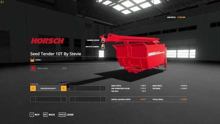 FS19 – Horsch Holmer Mod Pack