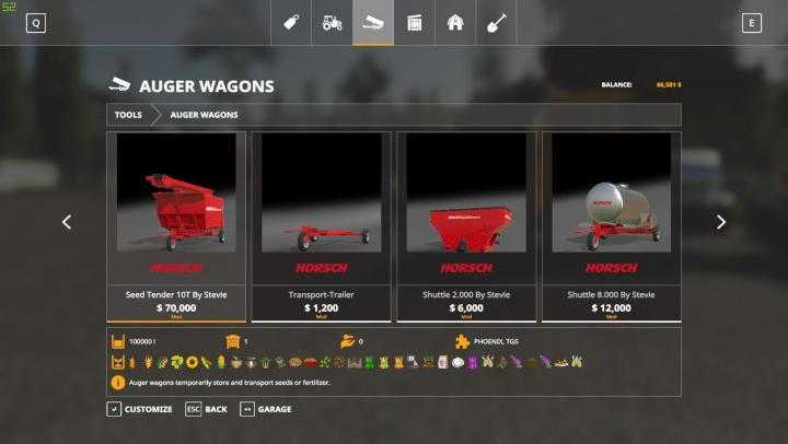 FS19 – Horsch Holmer Mod Pack