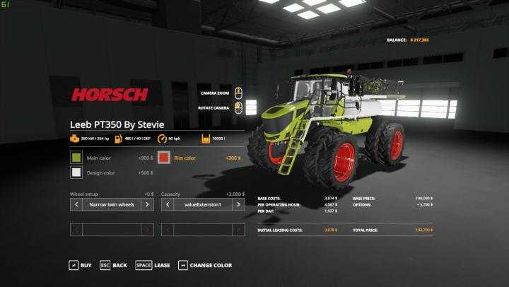 FS19 – Horsch Holmer Mod Pack