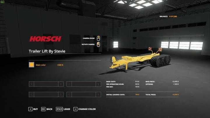 FS19 – Horsch Holmer Mod Pack