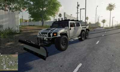 Hummer 6X6 (со снегоочистителем) V1.0 FS19