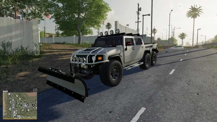 Hummer 6X6 (With Snow Plow) V1.0 FS19