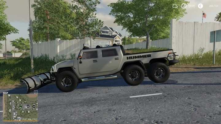 Hummer 6X6 (With Snow Plow) V1.0 FS19