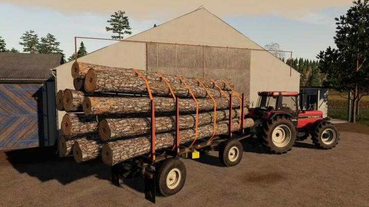 FS19 – Hw80 Wood Trailer V1