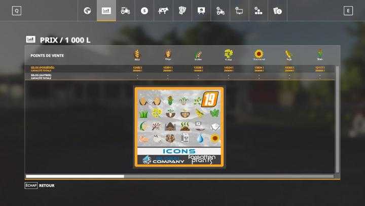 FS19 – Icones Francais De Globalcompagny V1.1