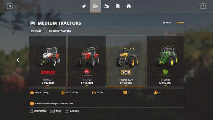 FS19 – Iconik Medium Tractors V1