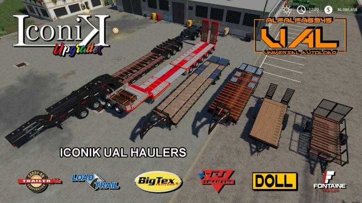 FS19 – Iconik Ual Haulers V1