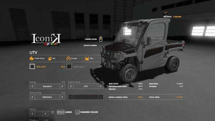 FS19 – Iconik Utv V1