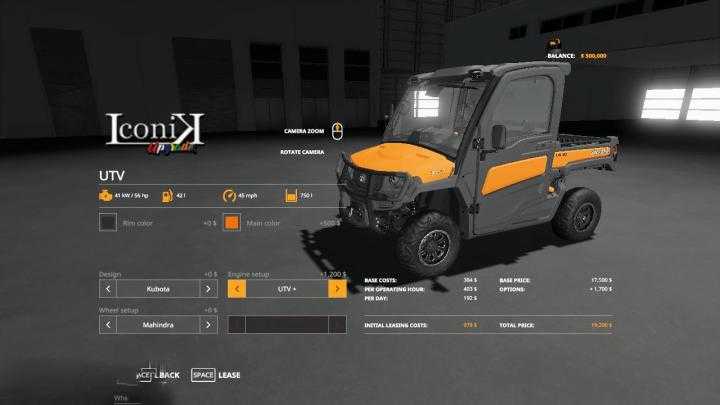 FS19 – Iconik Utv V1