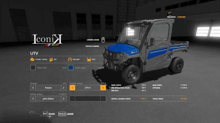 FS19 – Iconik Utv V1