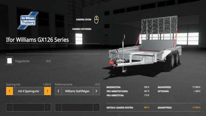 FS19 – Ifor Williams Gx126 V1