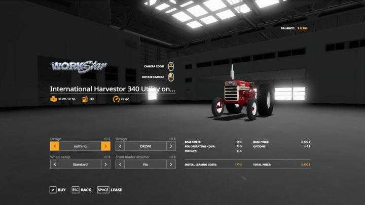 FS19 – International 340 Utility Wip V1