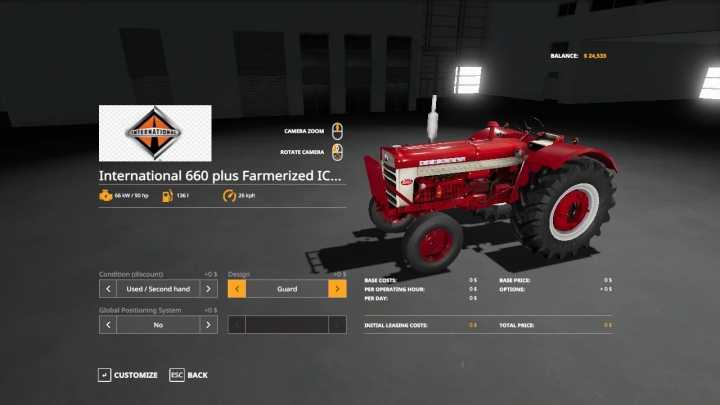 International Harvester 660 V2.0 FS19